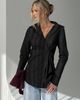 Princess Polly Lower Impact Nitsa Long Sleeve Shirt Black - 2
