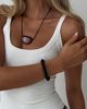 Princess Polly Lower Impact Orlynn Beaded Bracelet Black - 2