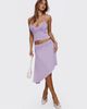 Princess Polly Lower Impact Pappilion Asymmetrical Skirt Lilac - 2