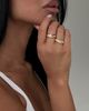 Princess Polly Lower Impact Solarah Ring Pack Gold - 2
