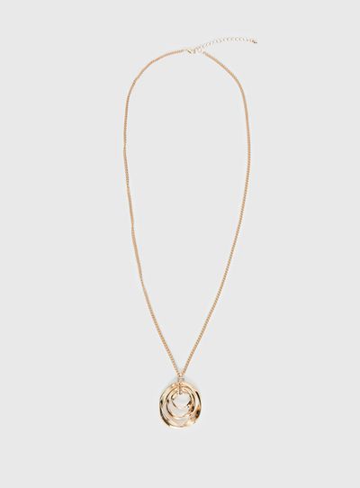 Princess Polly Lower Impact Sonrisa Long Pendant Necklace Gold