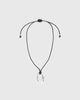Princess Polly Lower Impact Star Quality Pendant Necklace Black / Silver - 1