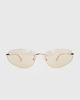 Princess Polly Lower Impact Summer Soiree Sunglasses Gold - 1