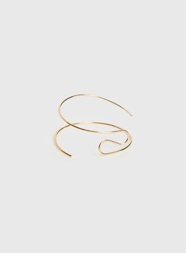 Princess Polly Lower Impact Tamsen Spiral Arm Cuff Gold
