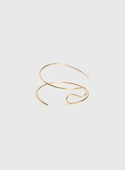 Princess Polly Lower Impact Tamsen Spiral Arm Cuff Gold