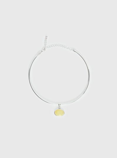 Princess Polly Lower Impact Vanita Necklace Silver / Yellow