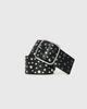 Princess Polly Lower Impact Wanna Find Out Faux Leather Belt Black / Silver - 1
