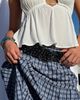 Princess Polly Lower Impact Wanna Find Out Faux Leather Belt Black / Silver - 2