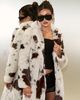 Princess Polly Lower Impact Winter Breeze Faux Fur Coat Multi - 2