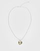 Princess Polly Lower Impact Wishes Granted Dainty Pendant Necklace Silver / Yellow - 1