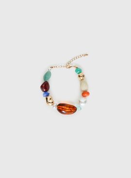 Princess Polly Lower Impact Yarrowe Beaded Bracelet Multi