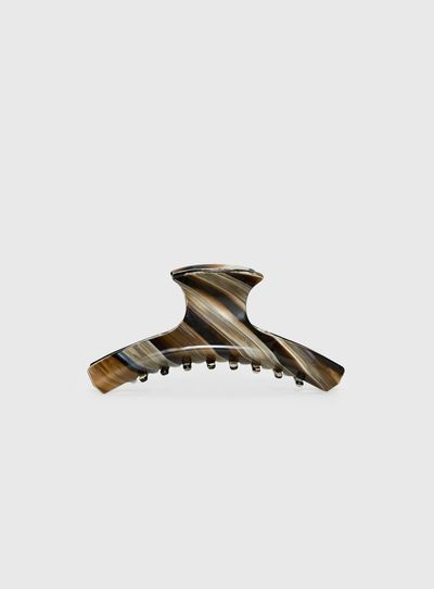Princess Polly Lower Impact Yasmyn Hair Clip Brown