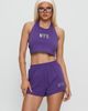 Princess Polly Nyu Soffee Shorts Violet - 2