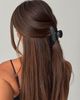 Princess Polly Parisse Claw Clip Black Polka - 2