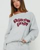 Princess Polly Princess Polly Aaleah Off Shoulder Graphic Sweatshirt - 5
