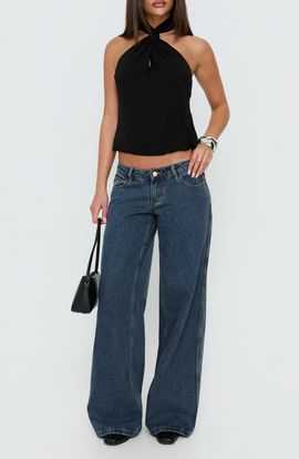 Princess Polly Princess Polly Adalynne Twist Front Crop Top
