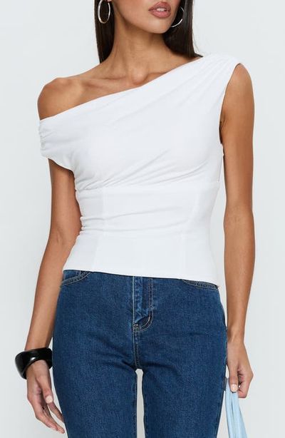 Princess Polly Princess Polly Aidyn Gathered One Shoulder Top