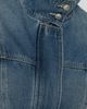 Princess Polly Princess Polly Alfea Funnel Neck Denim Bomber Jacket - 4