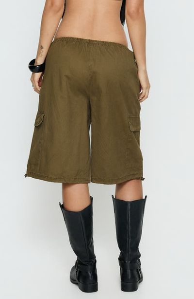 Princess Polly Princess Polly Allyza Baggy Low Rise Cargo Shorts
