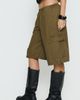 Princess Polly Princess Polly Allyza Baggy Low Rise Cargo Shorts - 2