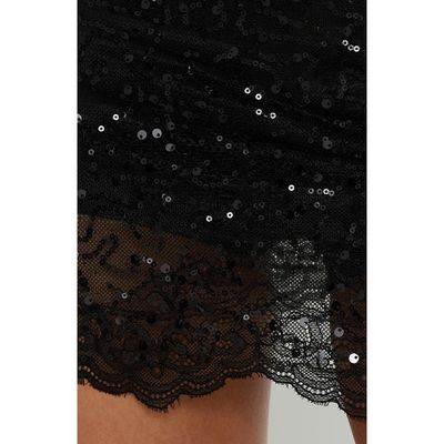 Princess Polly Princess Polly Ambrosa Sequin Lace Mini Skort