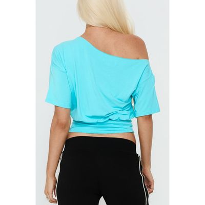 Princess Polly Princess Polly Ashlinn One-Shoulder Drapey Tee