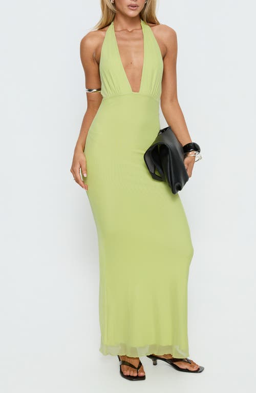 Princess Polly Princess Polly Astrazia Halter Maxi Dress