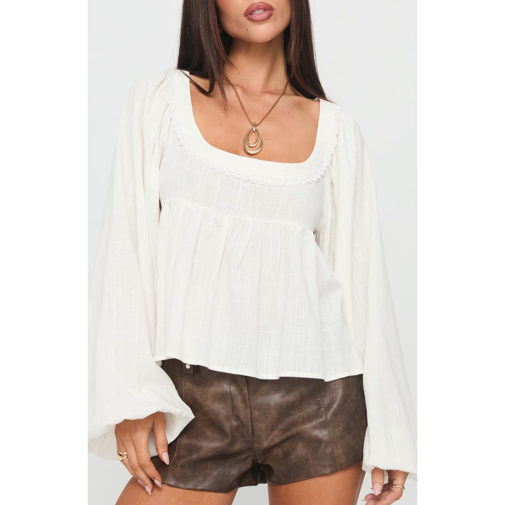 Princess Polly Princess Polly Benjie Long Sleeve Top