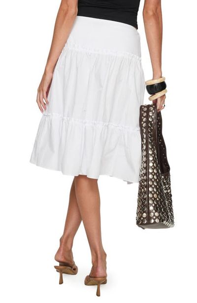 Princess Polly Princess Polly Cascades Low Rise Midi Skirt