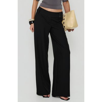 Princess Polly Princess Polly Cedars Low Rise Wide Leg Pants