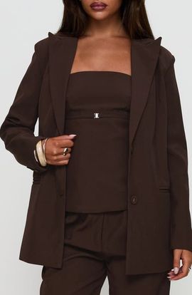 Princess Polly Princess Polly Crowd Pleaser Oversize Blazer