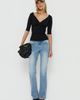 Princess Polly Princess Polly Daily Define Off the Shoulder V-Neck Top - 2