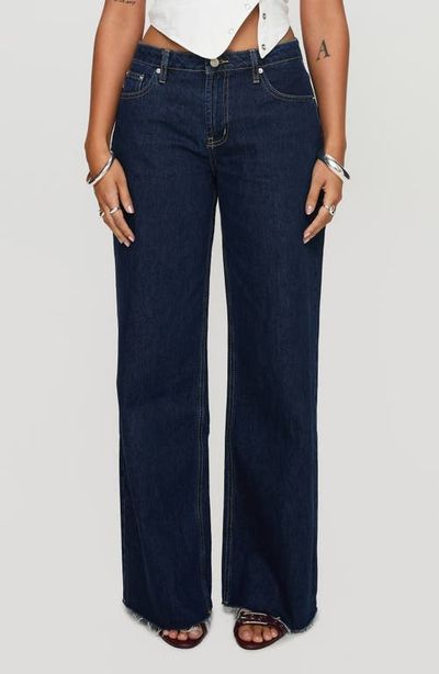 Princess Polly Princess Polly Darla Low Rise Straight Leg Jeans