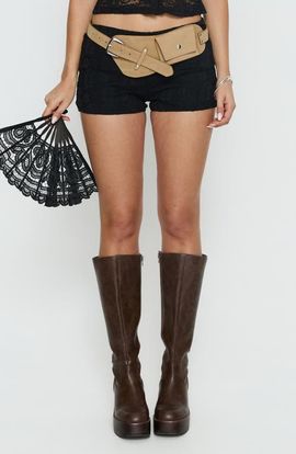 Princess Polly Princess Polly Daveney Lace Micro Shorts