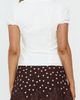 Princess Polly Princess Polly Dellen Frill Detail Puff Sleeve Blouse - 1