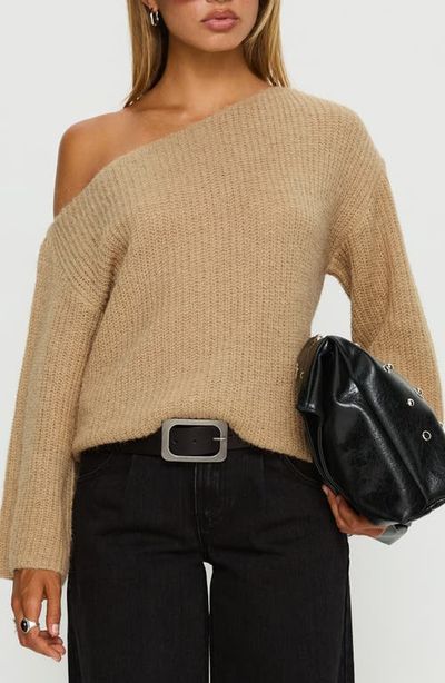Princess Polly Princess Polly Delyn Off the Shoulder Sweater