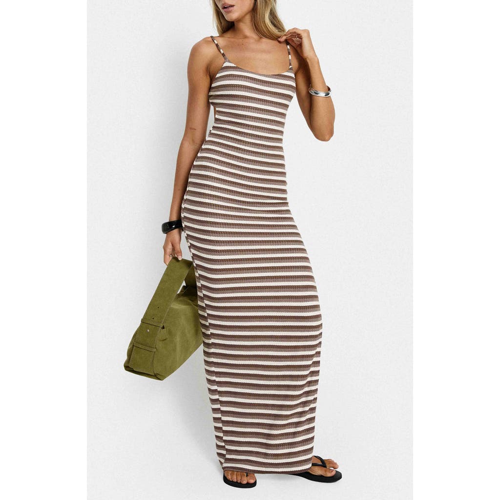 Princess Polly Princess Polly Elestria Striped Maxi Dress