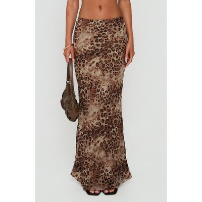 Princess Polly Princess Polly Eliena Low Rise Maxi Skirt