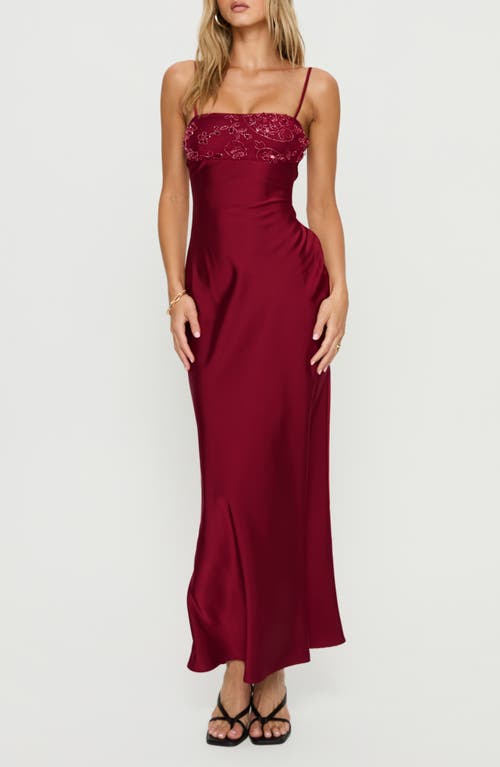 Princess Polly Princess Polly Engracia Sequin Satin Gown