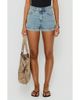 Princess Polly Princess Polly Gazelle High Waist Denim Shorts - 1