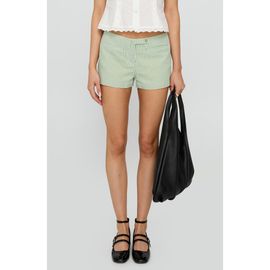 Princess Polly Princess Polly Hot Commodity Gingham Micro Shorts