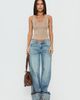 Princess Polly Princess Polly How to Live Scoop Neck Glitter Tank Top - 3