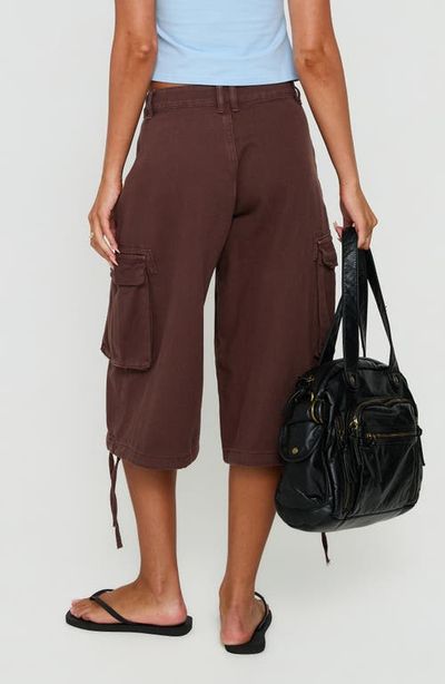 Princess Polly Princess Polly Hudsen Longline Low Rise Cargo Shorts