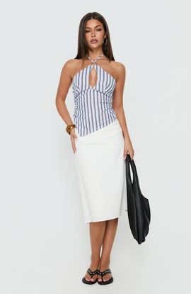 Princess Polly Princess Polly Idiana Keyhole Halter Top