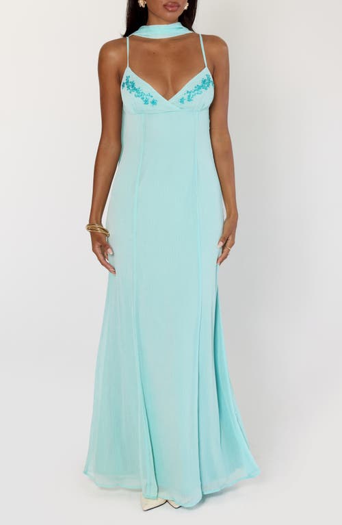 Princess Polly Princess Polly Jadira Chiffon Gown & Scarf Set
