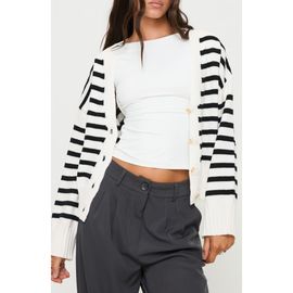 Princess Polly Princess Polly Karlson Stripe Cardigan