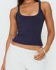 Princess Polly Princess Polly Kasper Cinched Longline Tank Top - 1