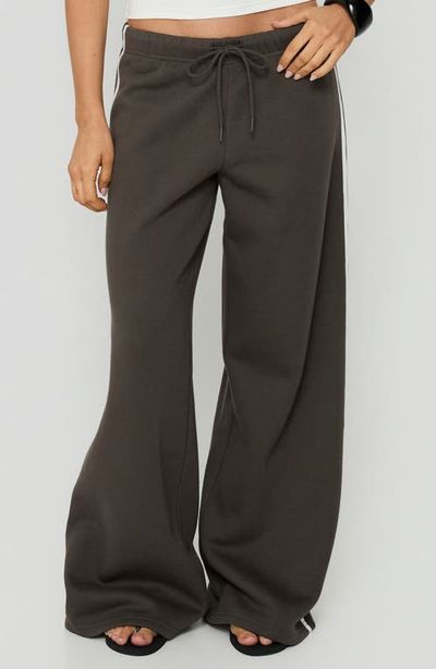 Princess Polly Princess Polly Kennah Stripe Wide Leg Sweatpants
