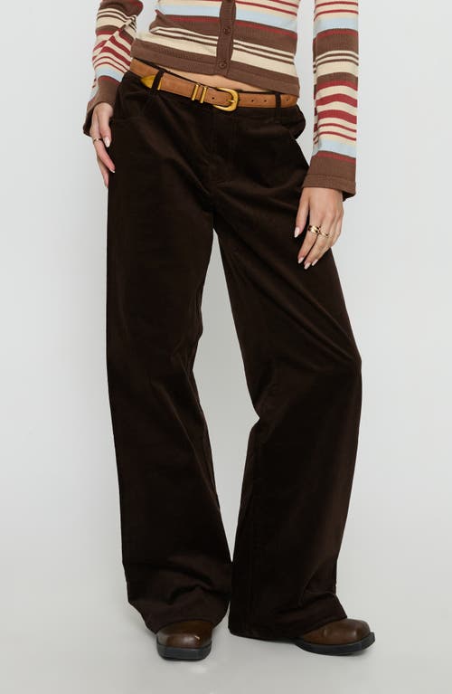 Princess Polly Princess Polly Kenza Wide Leg Corduroy Pants