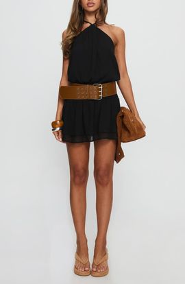 Princess Polly Princess Polly Khamira Halter Minidress